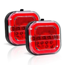 Magnetic Wireless Trailer Lights Rechargeable LED Towing Tail Light Kit