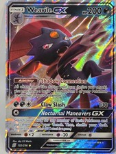 Weavile GX 132/236 Unified Minds NM Ultra Rare Pokemon Card 💎