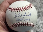 Dave Winfield  Autographed MLB Baseball W/Authentication Padres Yankees Twins