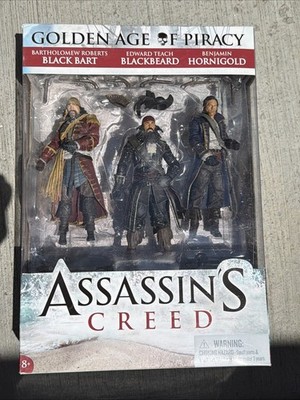 McFarlane Toys Assassin's Creed Golden Age of Piracy 6'' Figure 3 Pack NEW SEALED