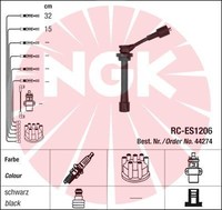 ZÜNdleitungssatz NGK 44274 FÜR Suzuki ZÜNdkabelsatz ZÜNdkabel KIT