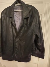 Versace Vintage Herren Lederjacke Gr. 54 Echt Leder