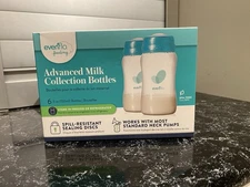Evenflo Advanced Breast Milk Collection Bottles 5oz, 6ct