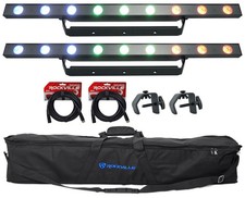 Chauvet DJ COLORband H9 ILS Hex-Color LED Wash/Strip Light Bag Cables Clamps