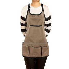 PATILWON Gardening Apron with Large Pockets for Women, 14 Pockets Waterproof ...