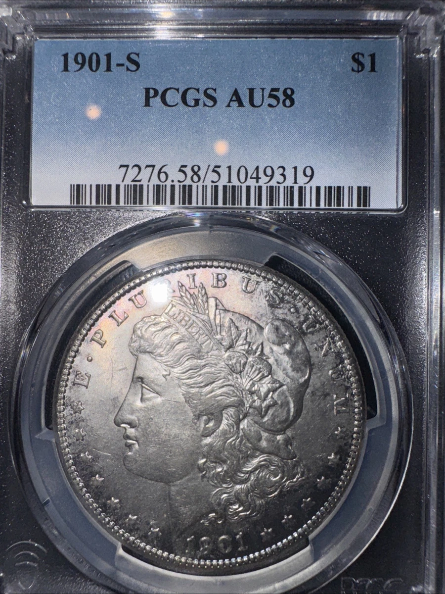 AU 58 Graded 1901 Year Morgan US Dollars (1878-1921) for sale | eBay