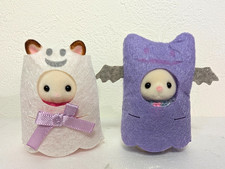 Sylvanian Families Calico Critters Halloween Baby Costume Set w/ Baby Figures