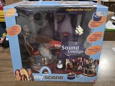 2003 Mattel My Scene The Sound Lounge Night on the Town Playset B5859 NRFB