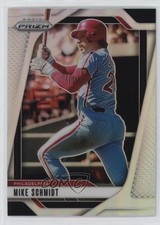 2025 Panini Prizm Silver Prizm Mike Schmidt #50 HOF 1io1
