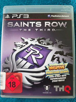 Saints Row The Third PS3 PlayStation 3 THQ USK 18 Genki Pack Deutsch