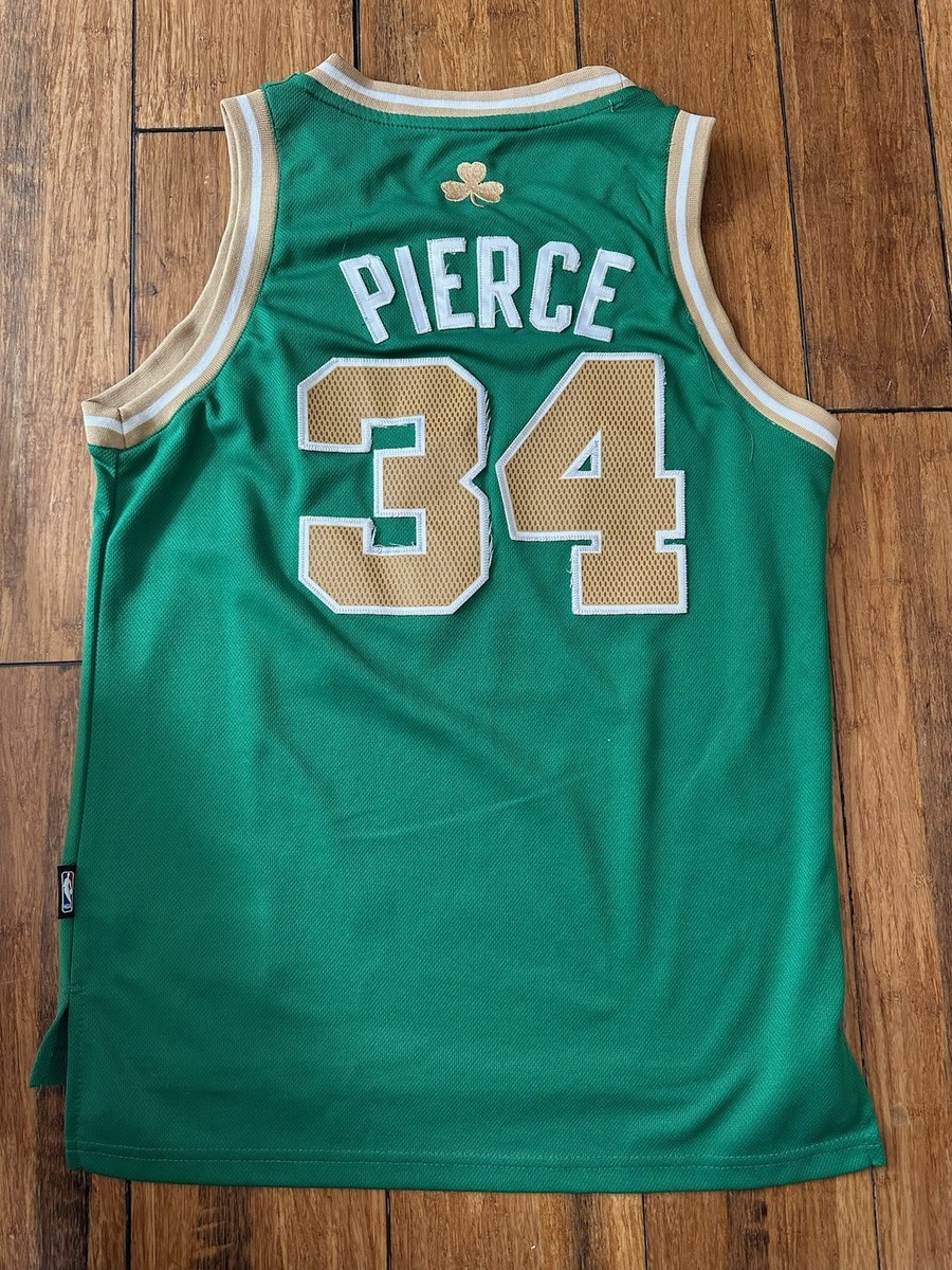 Boston Celtics Paul Pierce St. Patrick's Day Youth M Sewn Jersey
