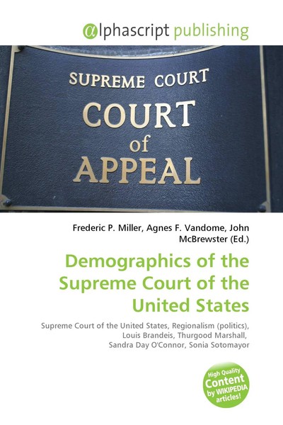 Frederic P. Miller (U. A.) | Demographics Of The Supreme Court Of The United...-image