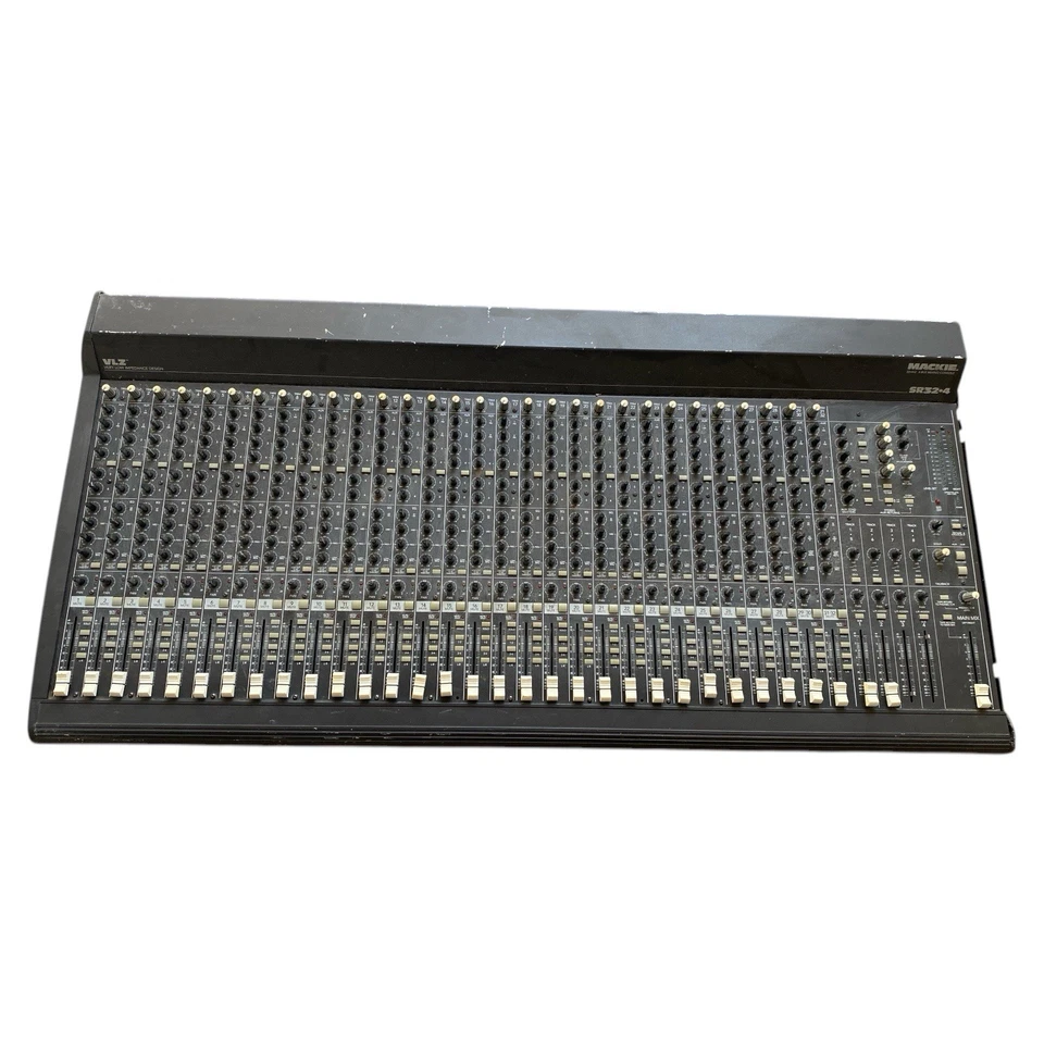Mackie SR 32-4 32.4 VLZ 32-Channel 4 Bus Mixer Tested 4 Power Only Parts Repair - Image 2 of 4