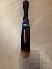 Bamboo Wooden Shoehorn Souvenir from Black Sea 13.5" Long