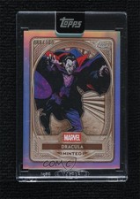 2025 Topps Marvel Mint Bronze Chrome 6/100 Dracula 50 3s8