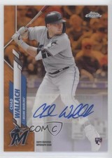 2020 Topps Chrome Update Target Orange Refractor 11/25 Chad Wallach Auto 0v1