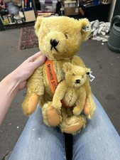 1981 Steiff Mama  Baby Bear 101st Anniversary Ltd. Ed.