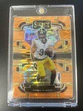 🔥 2023 Panini Select Concourse - Jaylen Warren #82 - Orange Prizm 7/7 🔥