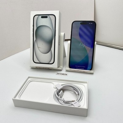 Apple iPhone 15 - 128GB - Black (AT&T/Cricket ONLY) - Open Box