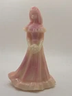 VTG Fenton Rosalene Burmese Bridesmaid Doll Figurine - Undecorated Blank - Glows