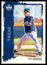 2021 Panini Diamond Kings Kohei Arihara Rookie Texas Rangers #94