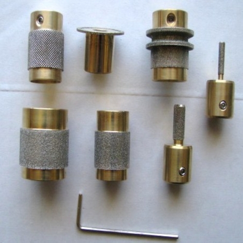 Glass Grinder Bits, Stained Glass Drill Bits, Stained Diamond Grinder Bit Head Tools, Stain Tools And Supplies(1 Piece,1 Inch