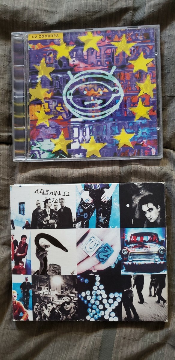 U2 - Achtung Baby Deluxe Edition w/ ticket / U2 - Zooropa cd / Zoo