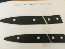 Pair Austin Morris Minor Rubber Bonnet Hinge Gaskets, 