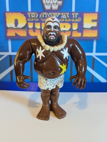 WWF Hasbro Kamala - WWE Mattel LJN Vintage Titan S...