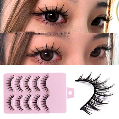 Anime Fairy False Eyelashes Cos Handmade False Eye Lashes Little Devil Big  Eyes