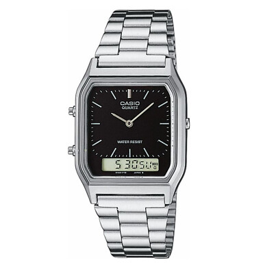 CASIO Edgy Collection,AQ-230A-1DMQYES,Unisex,Uhr,digital/analog,retro watch