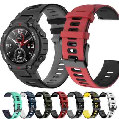 Sports Silicone Strap for Huami Amazfit T-Rex 2 / T Rex / TRex Pro Watch Band