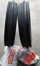 2 - 4.00-12 4P Tri Rib F-2 Deestone D401 TIRE...