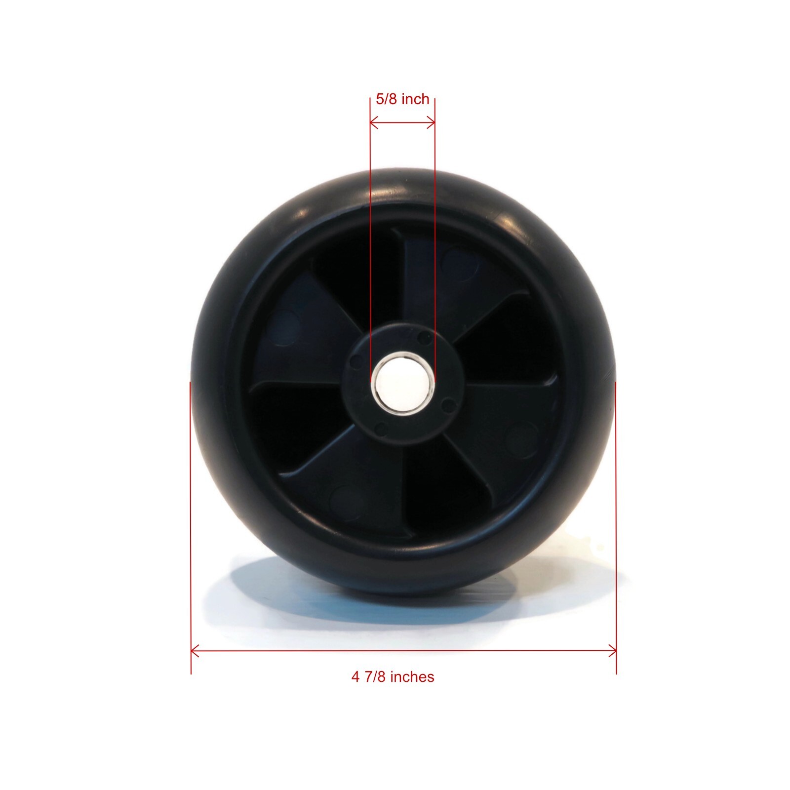 (Pack of 4) Deck Wheels for John Deere X710, X730, X734, X738, X739