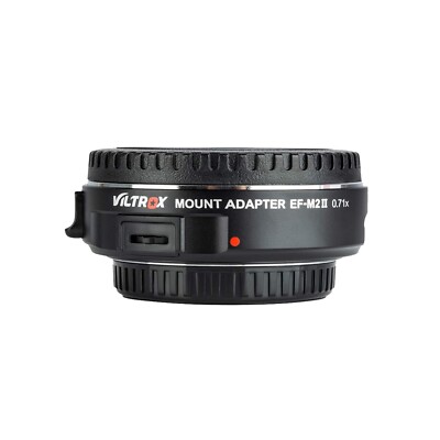 VILTROX EF-M2 II Autofokus 0,71x Objektiv Adapter für Canon EF auf M43 Halterung