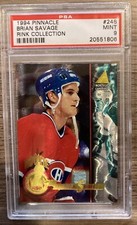 1994 Pinnacle - Rink Collection #248 Brian Savage PSA 9 Rookie Card No 10s Exist