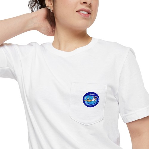Unisex Pocket Tee - Picture 6 of 10
