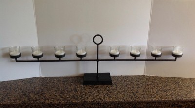 Pottery Barn Hammered Rubbed Bronze Votive Candle Holder Elevated