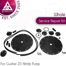 Whale Gusher 25 Nitrile Pump Service Repair Kit│AK3528