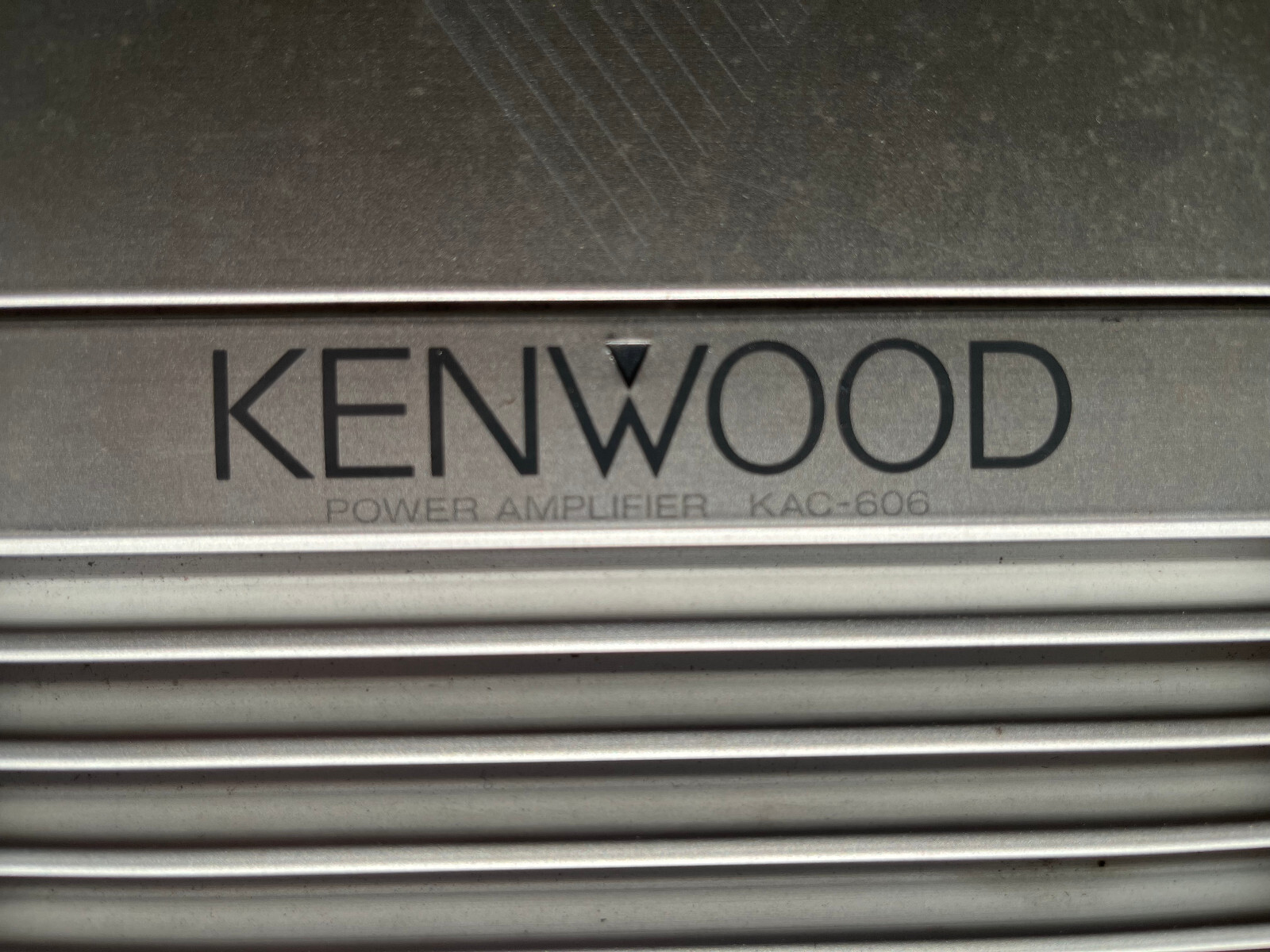 Kenwood Power Amplifier KAC606 Old School Car Audio Amplifier eBay