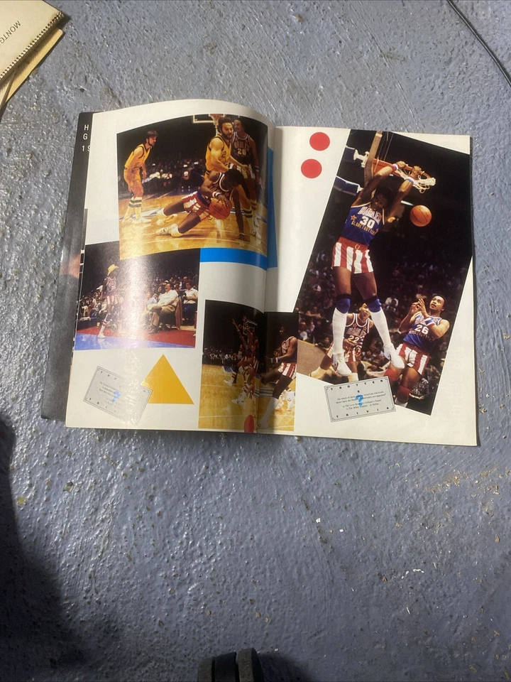 1985 Harlem Globetrotters Yearbook with Player Trading Cards - Image 4 of 4