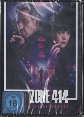 Zone 414 City Of Robots DVD NEU Guy Pearce Matilda Lutz