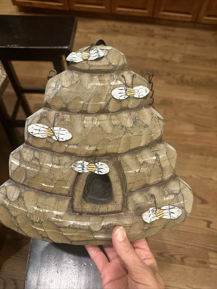 Letrero de repuesto decorativo para colmena de abejas colmena interiores K&K para colgador de flechas Foto 4 de 4