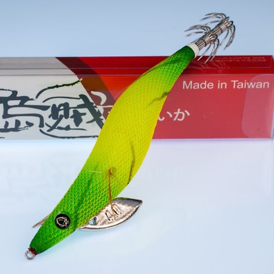 RUI SQUID JIG SIZE 4.0 NEW GLOW BANANA EGI FISHING LURE | eBay