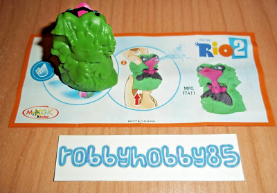 FT411 Gabi + Paper With Code FT411 Kinder Merendero Joy Italia 2014 Rio 2