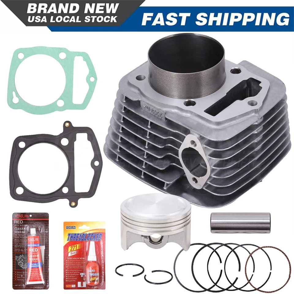 Kit de pistón de cilindro de gran diámetro 67 mm 235 cc para Honda CRF230F CRF 230F SL230 XR230 Foto 2 de 4