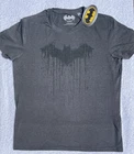 Batman The Dark Knight ‘Bat’ T-Shirt NEW With Tags DC Comics XL Dark Grey