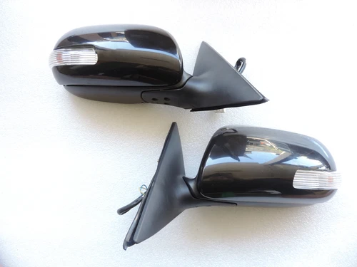 New LED Auto Power Fold Mirror Set For 2007~2011 Toyota Camry L & R Paintable
