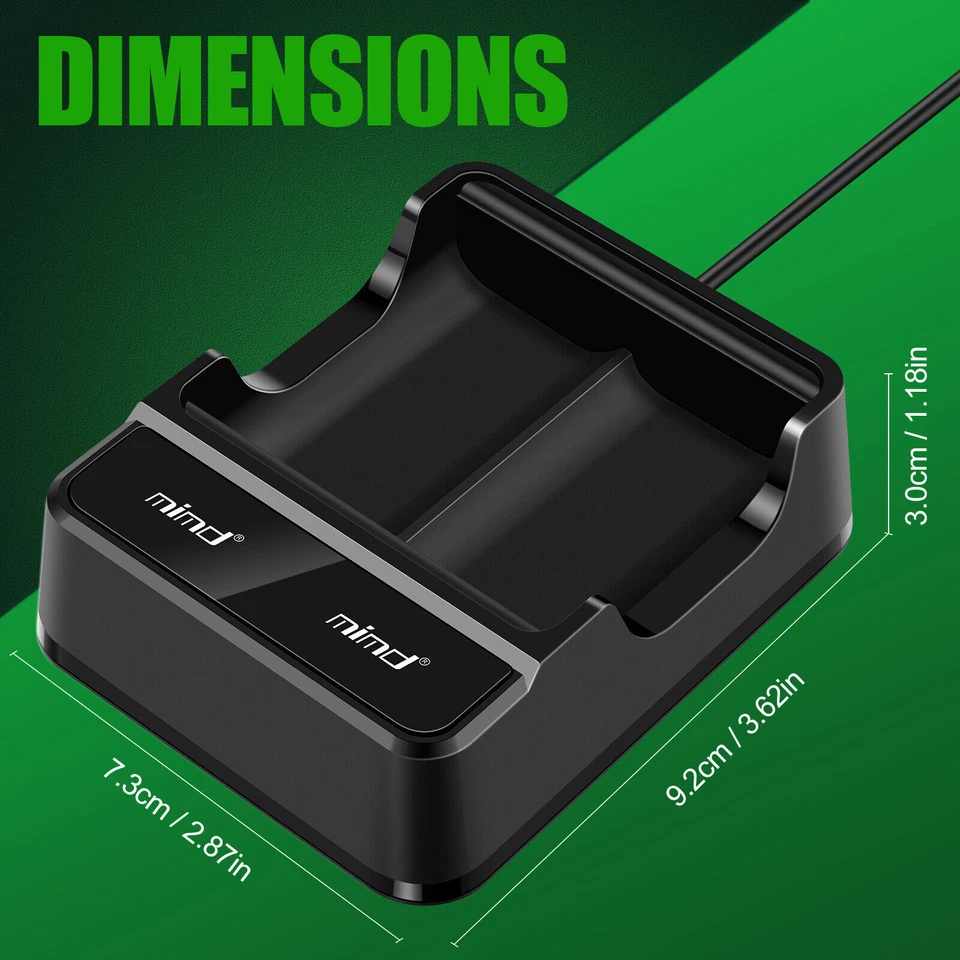 Wiederaufladbare Akku für Xbox S/X & Xbox ONE & Xbox 360 Controller Ladegerät - Bild 4 von 4