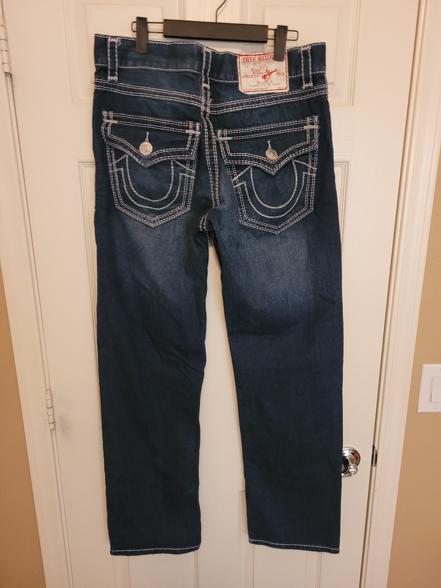 TRUE RELIGION〈RICKY QT〉デニムパンツ（W34）濃紺　USA TRUE RELIGION〈RICKY QT〉デニムパンツ（W34）濃紺 USA｜Yahoo